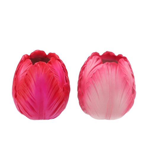 Tulpenvaas Toulon Funky Fuchsia - D 16 x H 18 - afbeelding 1