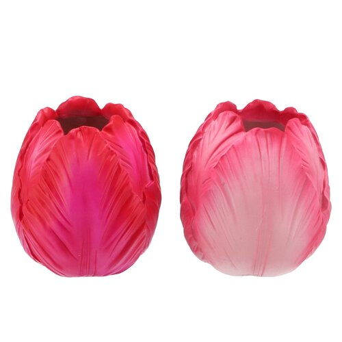 Tulpenvaas Toulon Funky Fuchsia - D 21 x H 24 - afbeelding 1
