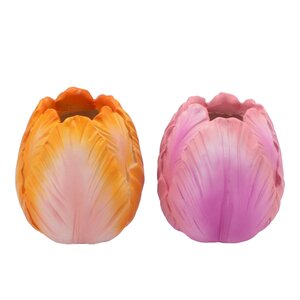 Tulpenvaas Toulon Sunrise Pink - D 19 x H 21 - afbeelding 1