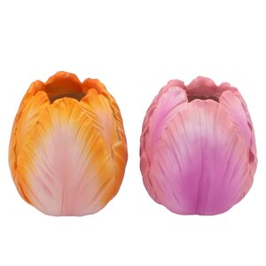 Tulpenvaas Toulon Sunrise Pink - D 21 x H 24 - afbeelding 1