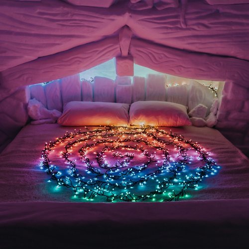 Twinkly cluster 400L RGB - 6m - 2,5m lead zwart/groen - afbeelding 4