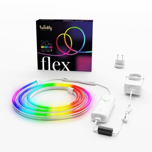 Twinkly flex starter 300L RGB - 4m white - afbeelding 2