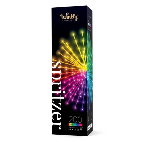 Twinkly spritzer 200L RGB - 40 twigs - 4m lead - afbeelding 1