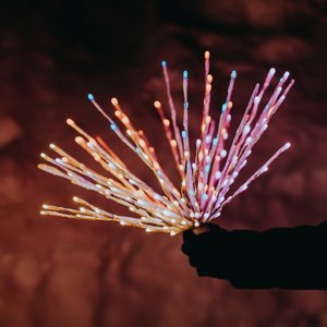 Twinkly spritzer 200L RGB - 40 twigs - 4m lead - afbeelding 3