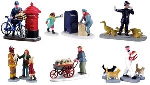 Lemax Type 3 Caddington Working Hard in the Village