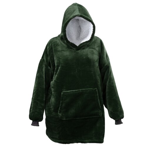 Unique Living oversized hoodie - Dark Green