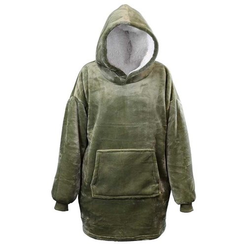 Unique Living oversized hoodie - Deep Green