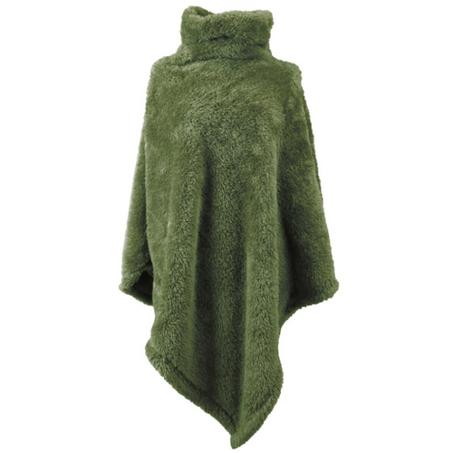 Unique Living Poncho Dara Winter green