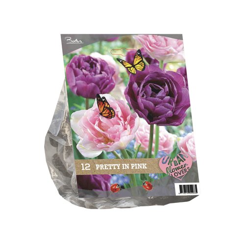 Urban Flowers - Pretty in Pink per 12 - afbeelding 1