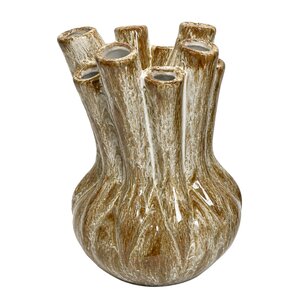 Vaas - 18 x 25 cm cream - afbeelding 1