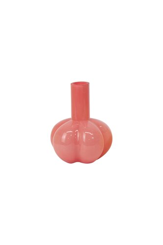 Vaas Bol Donkerroze - D11,5 x H15cm Roze