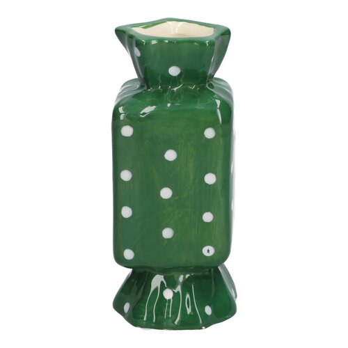 Vaas Candy groen - H 15 x D 6.5 cm
