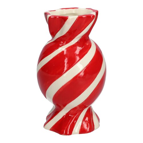 Vaas Candy rood - H 24.7 x D 14 cm