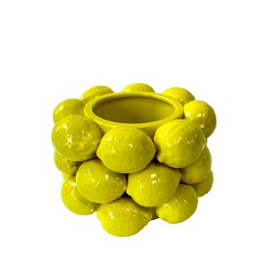 Vaas citroenen klein H 14 cm