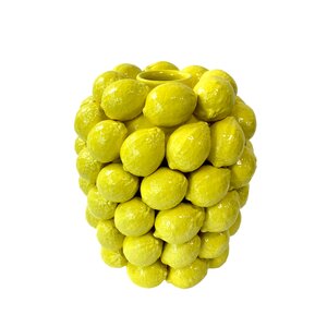 Vaas citroenen medium H 29 cm