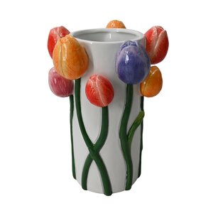 Vaas D 17 x H 23 cm tulips