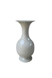 Vaas - D21xH44cm Crème