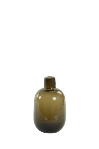 Vaas DAKAR Bruin - 9 x 9 x 15 cm - afbeelding 1