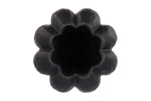 Vaas Garlic Black Low 21 x 25 cm - afbeelding 2