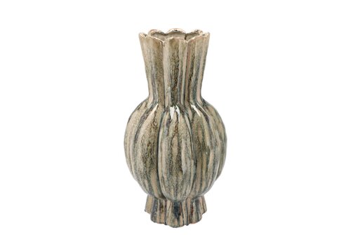 Vaas Garlic Green Active Glaze High 23 x 40 cm - afbeelding 1