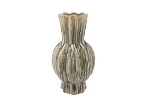 Vaas Garlic Green Active Glaze High 23 x 40 cm - afbeelding 1