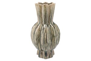 Vaas Garlic Green Active Glaze High 25 x 45 cm - afbeelding 1