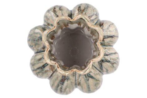 Vaas Garlic Green Active Glaze Low 28 x 35 cm - afbeelding 2