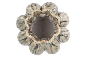 Vaas Garlic Green Active Glaze Low 28 x 35 cm - afbeelding 2