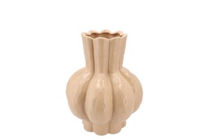 Vaas Garlic Sand Low 21 x 25 cm - afbeelding 1