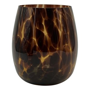 Vaas Glas Animal - Ø 15 x H 16,5 cm