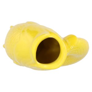 Vaas Happy Fish Double geel 20x10x31cm - afbeelding 2