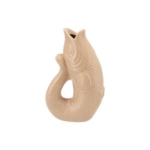 Vaas Happy Fish Double zand 20x10x31cm - afbeelding 1