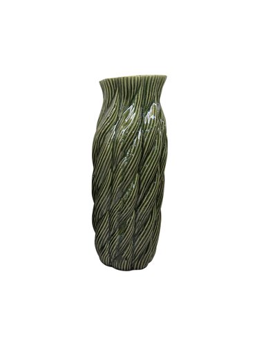 Vaas Knot - D15 x H38cm Groen