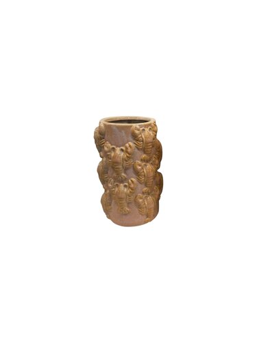 Vaas kreeft - D14 x H25cm Terra