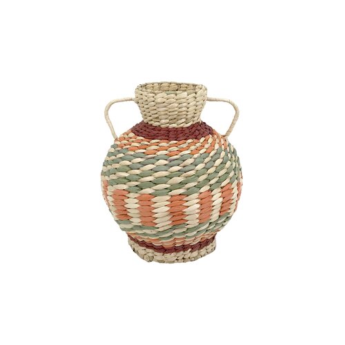 Vaas met handvaten klein D 22 x 26 cm Mexican Fiesta
