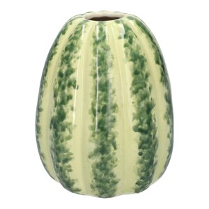 Vaas Pompia groen - H 12.5 x D 11 cm