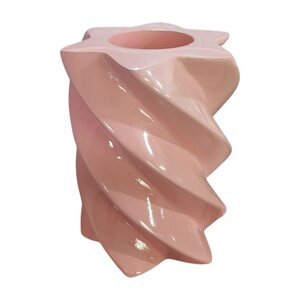 Vaas Swirl pink - D 23 x H 30 cm