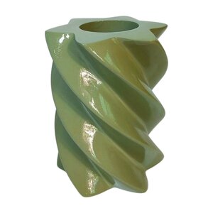 Vaas Swirl sage - D 23 x H 30 cm