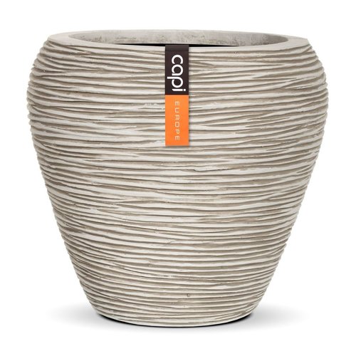 Vaas taps rond Rib 41x38 ivoor