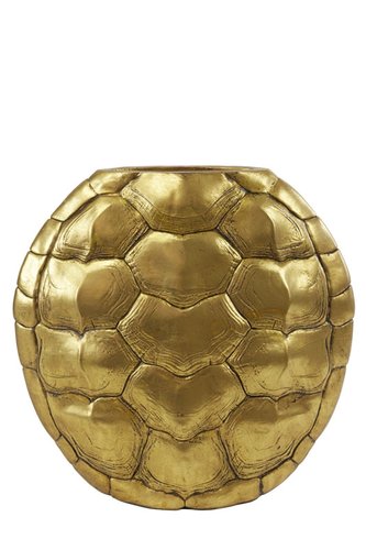 Vaas TURTLE Antiek Brons - 51 x 14 x 50 cm - afbeelding 1