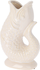 Vaas vis met grote mond - D 18 x H 22 cm