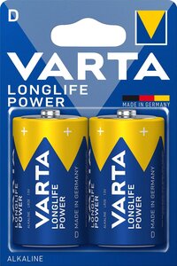 Varta Longlife Power Alkaline D/LR20 blister 2