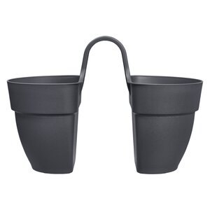 vibia campana flower twin 21cm antraciet