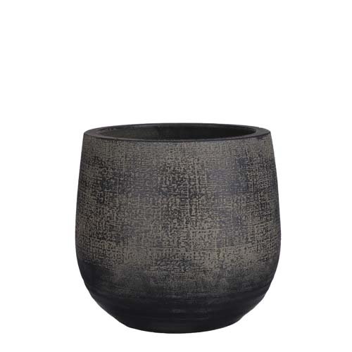 Victor pot rond d.bruin - h19xd21cm