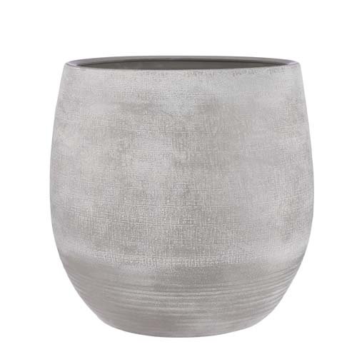 Victor pot rond grijs - h45xd49cm