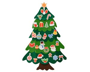 Kalender groen - H 103,0 cm x L 0 cm