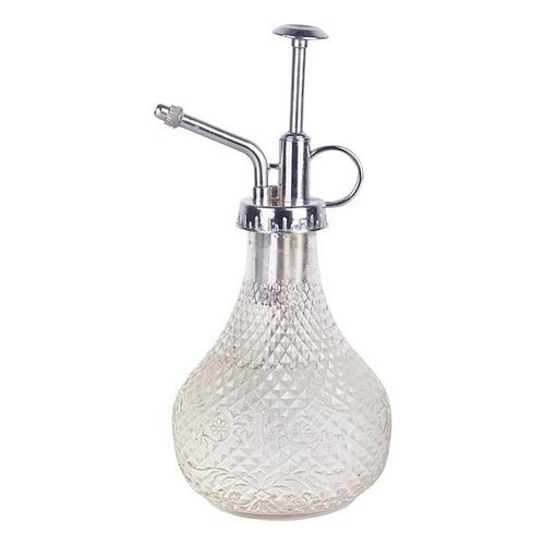 Vintage plantensproeier ruitjesglas