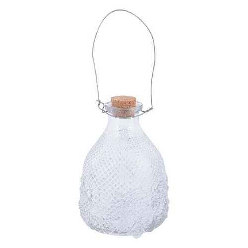 Vintage wespenpot ruitjesglas