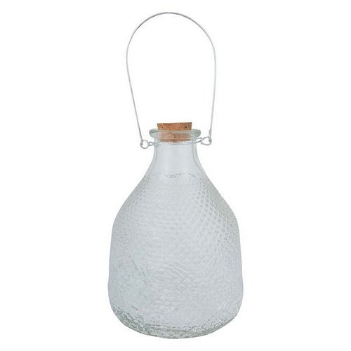 Vintage wespenpot ruitjesglas L