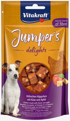Vitakraft Jumpers delights kip appel, 80g, hond